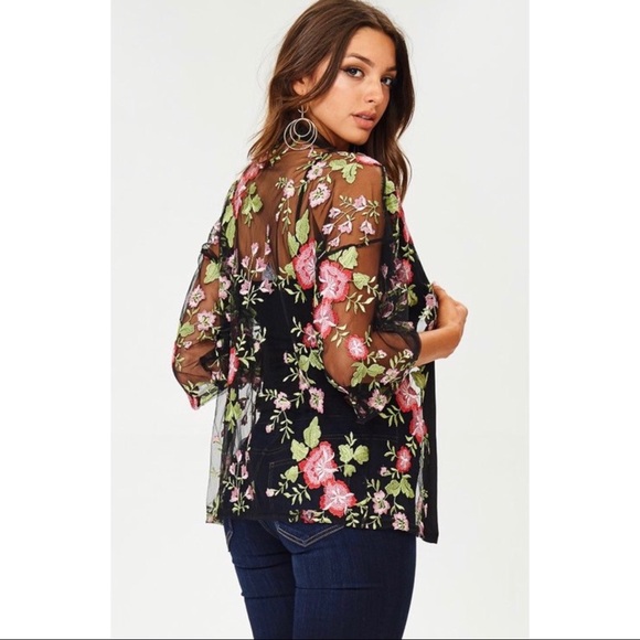 (LAST M)• Adana Floral Cardigan - Picture 6 of 7